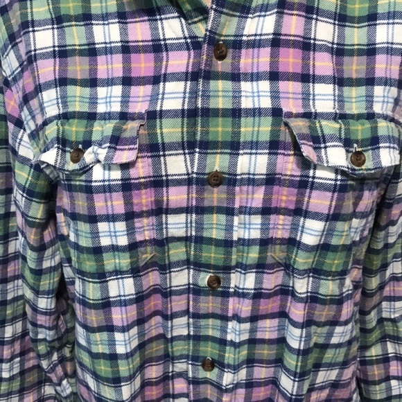 Vineyard Vines Flannel Owen Button Down Shirt - Picture 2 of 4